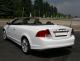 Вид сзади на кабриолет Volvo C70